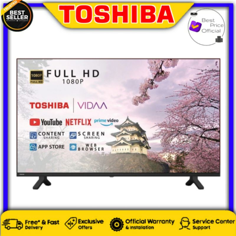 Jual Toshiba E Kp Led Smart Tv Inch Digital Tv Full Hd Wifi Dolby