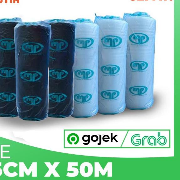 

BUBBLE WRAP ROLL 50 METER HITAM PUTIH BUBLE WRAP MURAH PROMO MULIAPACK - MP ORG - Putih