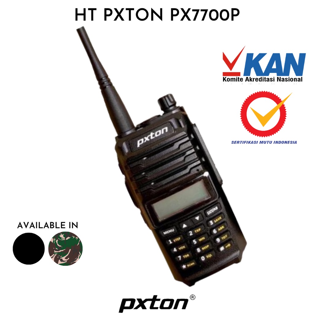 PXTON - Handy Talky PXTON PX7700P / Handy Talky  Original Ht / HT walkie talkie