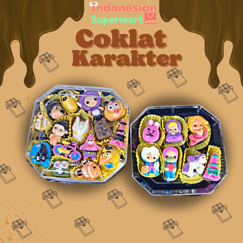 

Coklat Karakter Lucu – 250gr