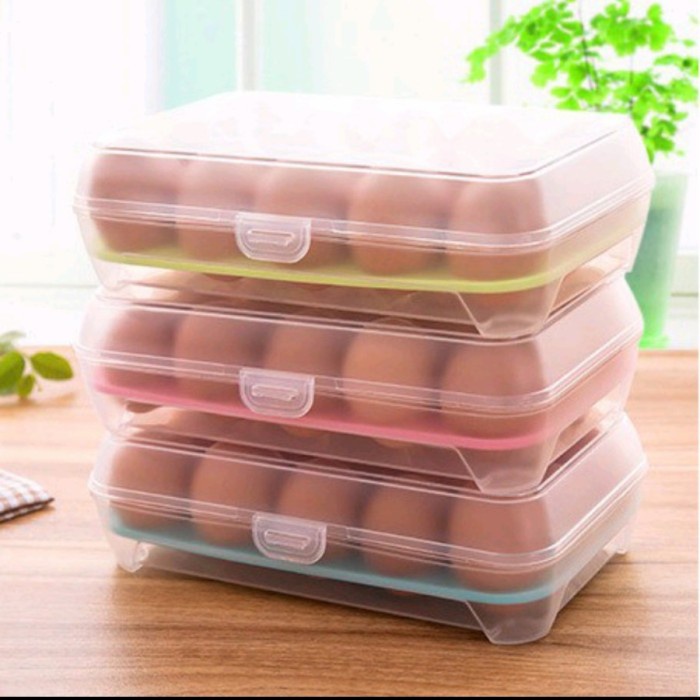 Box Telur Kotak Penyimpanan Telur 15 Sekat / EGG Storage