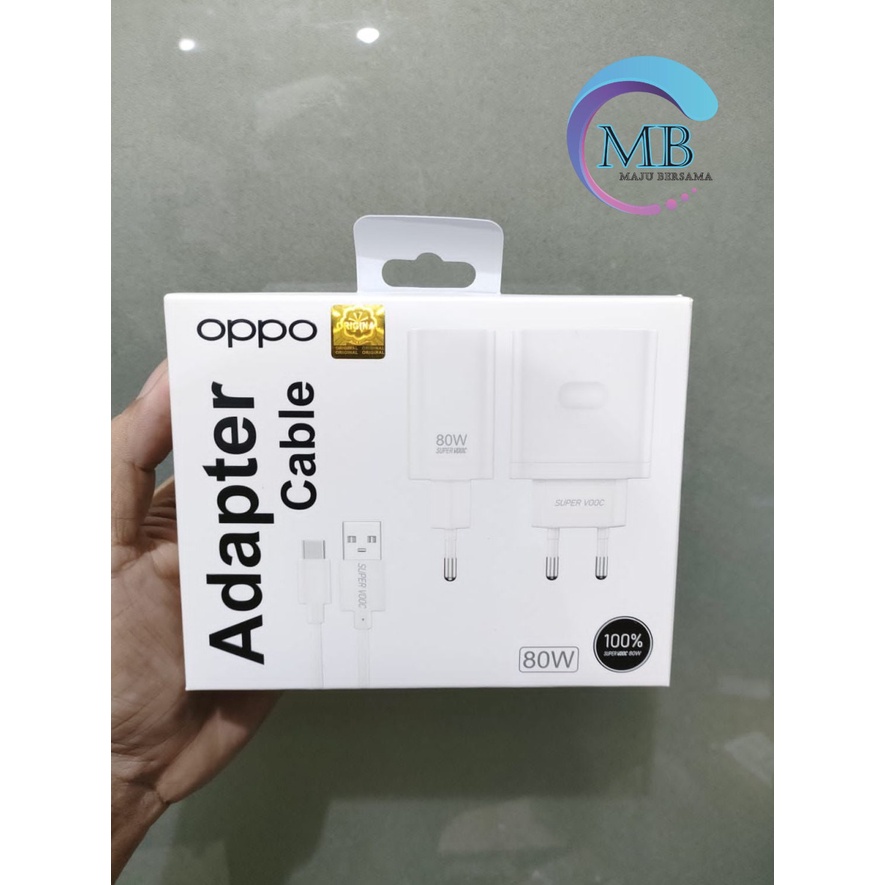 Charger Cashan Casan tc Oppo 80W tipe C SUPER VOOC Fast Charging a17 a77s a77 A5 2020 A9 2020 A52 A53 A54 a74 Reno 2f reno3 reno4 Reno4f Reno4pro reno 5 reno 6 reno 7 Reno7z reno 8 Reno 8 pro MB4000