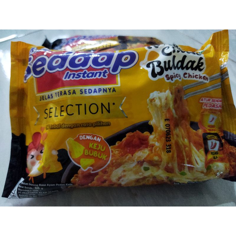 

mie Sedap cheese buldak