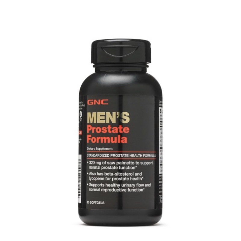 GNC Men’s Prostate Formula 60 Softgels Saw Palmetto