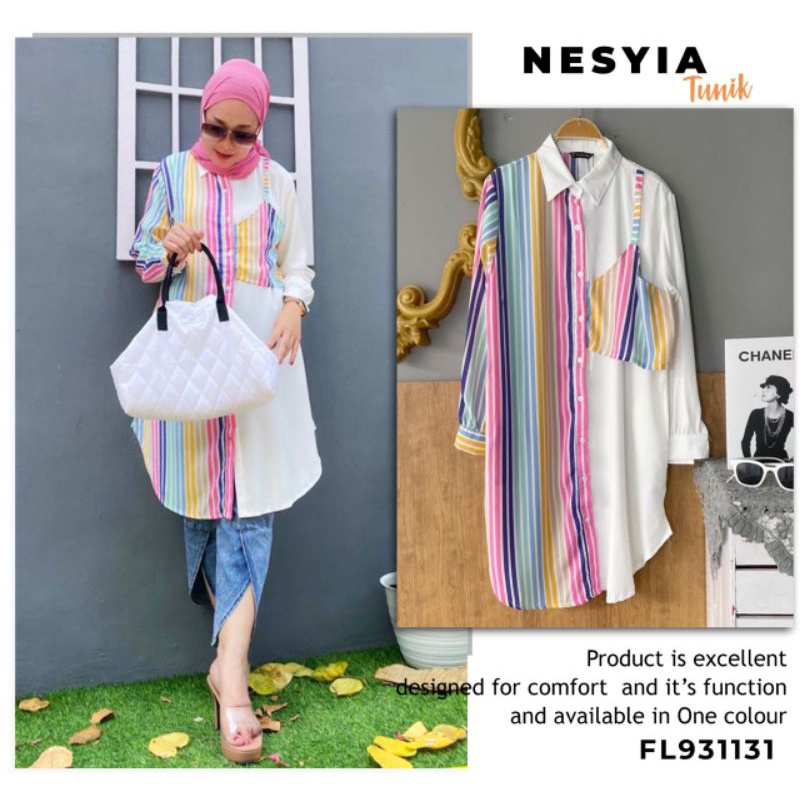 Tunik salur wanita Import