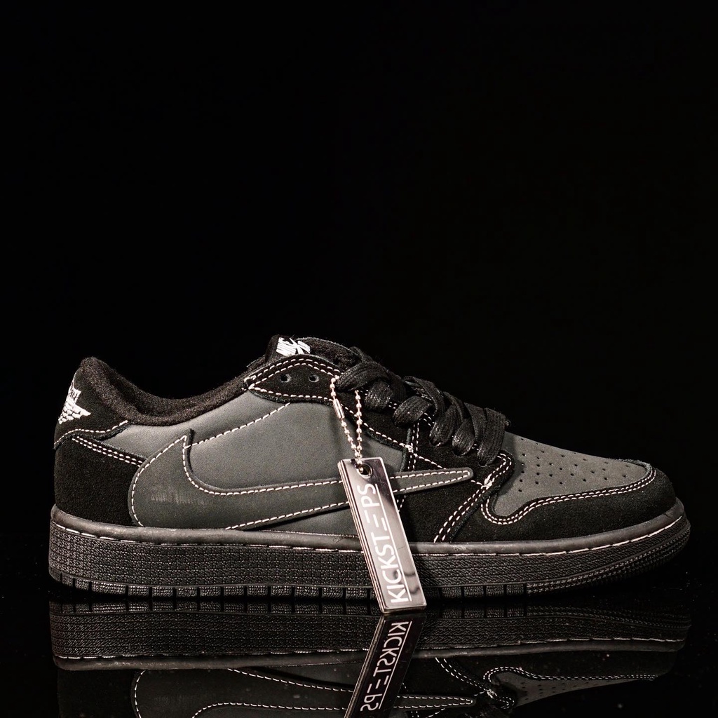 Nike - Air Jordan 1 Low x Travis "Phantom" - HIGH QUALITY PREMIUM