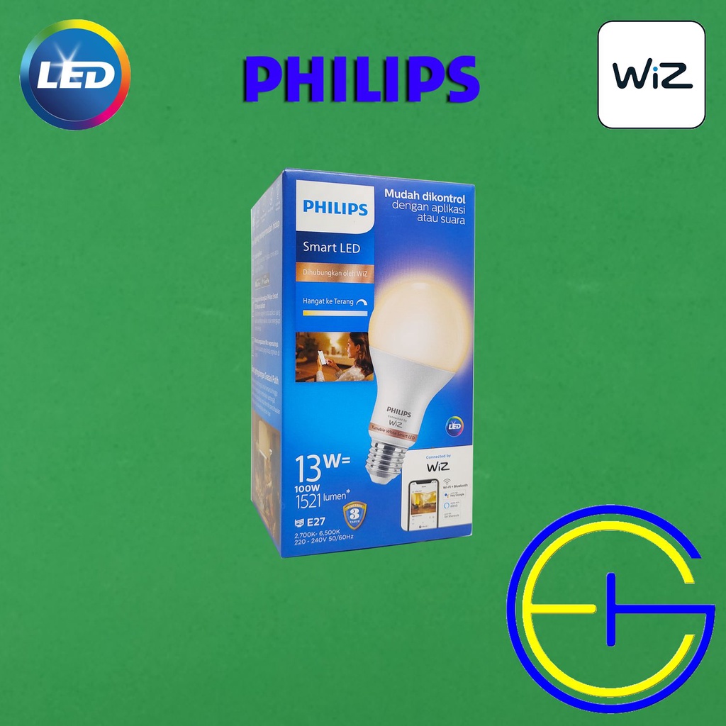 LedBulb Wifi Tunable White 13W A67 Philips LED