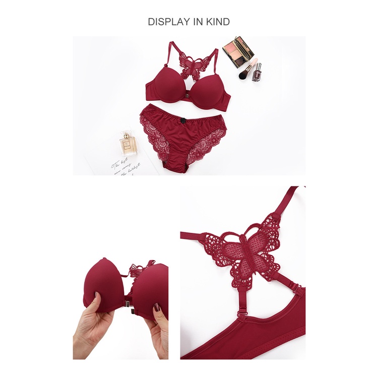 Push Up Bra Set Pretty Wear Tali bahu yang bisa dilepas