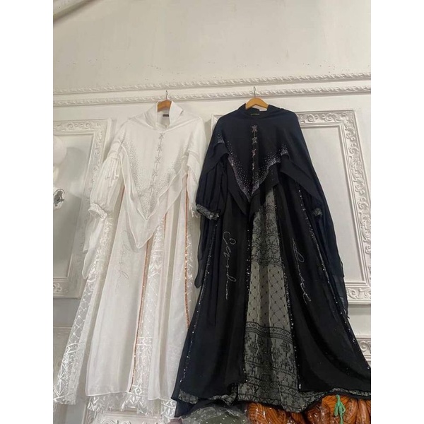 GAMIS PESTA SYARI MADINAH ORIGINAL ELZISHA BAHAN CERUTY