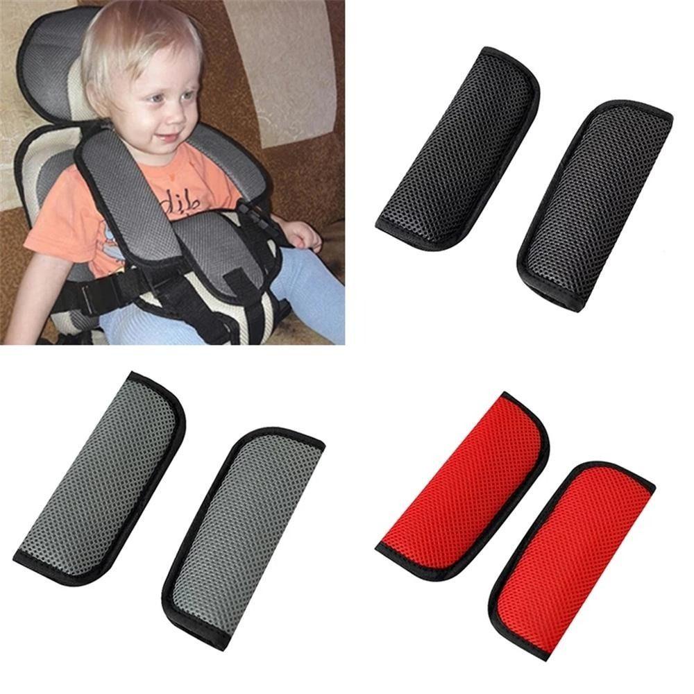 Nanas 1pasang Pengaman Anak Seat Belt Cover Pad Nyaman Lembut Protection Cover