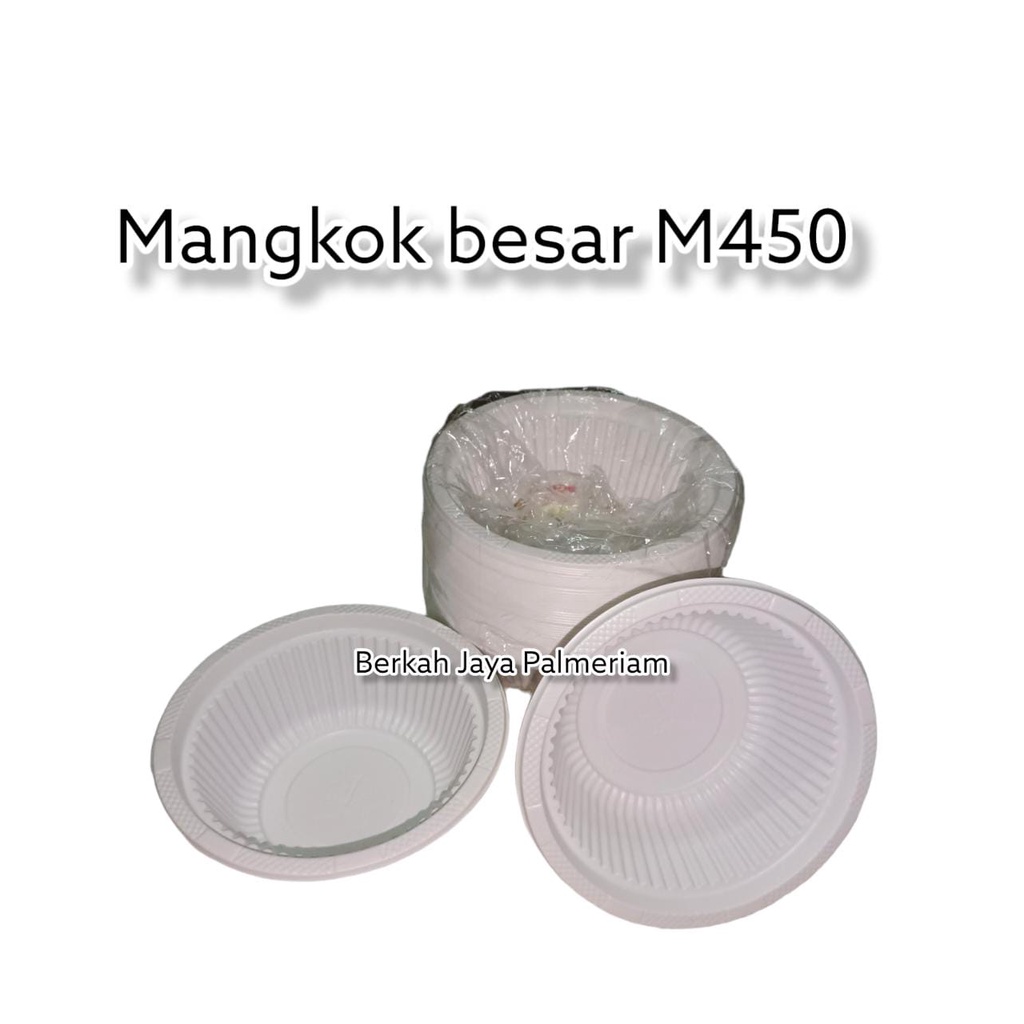 Mangkok M450 Putih susu isi 50 Pcs