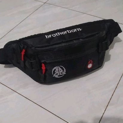 tas selempang Waistbag pria distro brother born