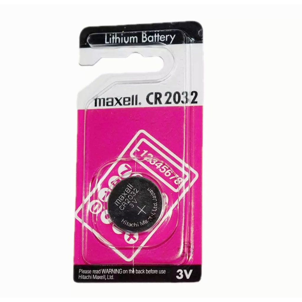 baterai maxell 2032 original single pack per pcs
