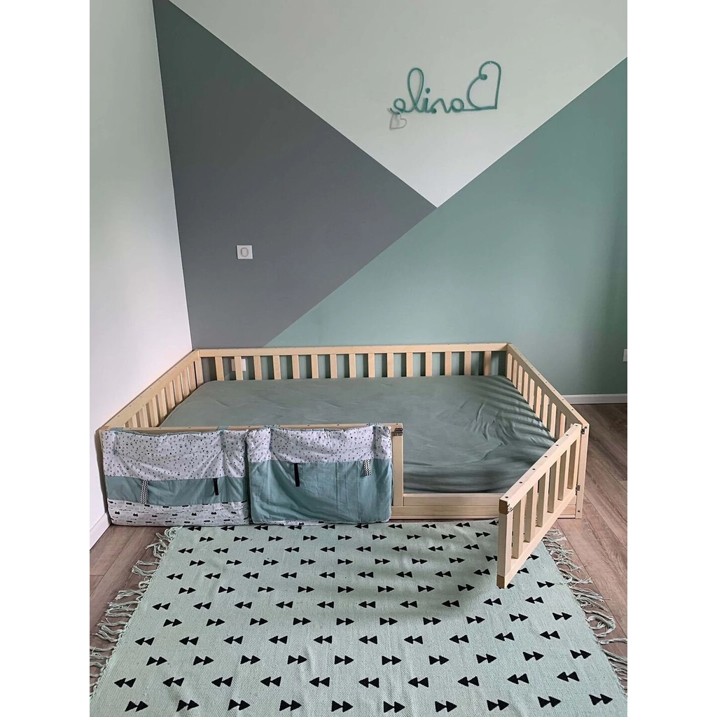 Tempat Tidur Anak Lesehan Ranjang Divan Anak Minimalis Kayu Jati