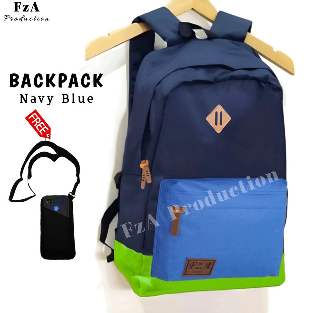 Big Promo..Tas Ransel Distro sekolah kuliah Kerja Pria 4286CV Tas Premium Gratis Sako Wallet NBL