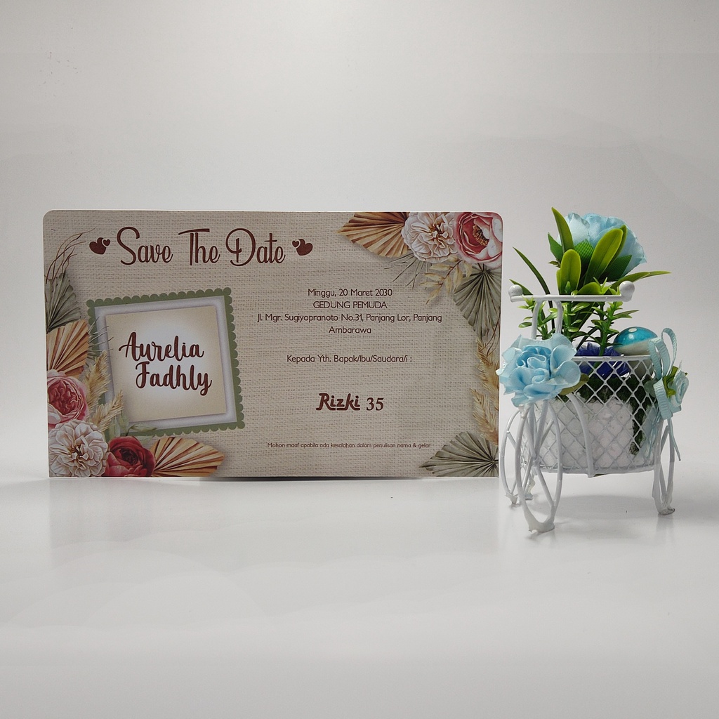Kertas Blangko Undangan Rizki 35 Murah