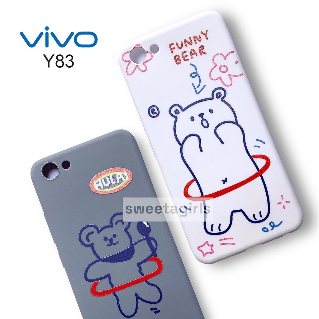 Casing Silikon untuk Vivo Y83 (1802) - sweetacase.id -  casing dengan karakter lucu - aesthetic - casing anak - Case