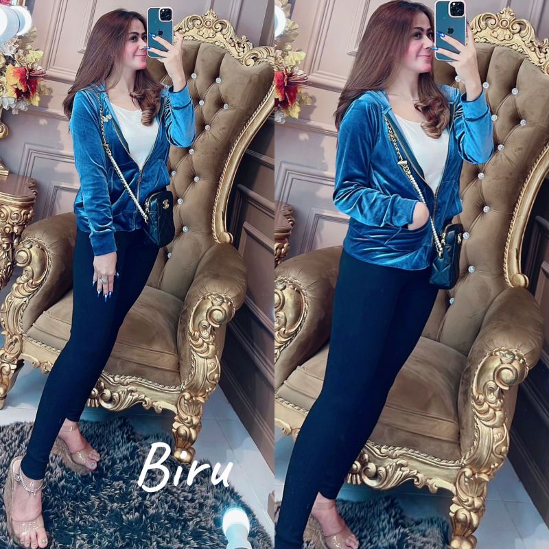 Jacket velvet Rgb dan Jacket Zipper Rgb