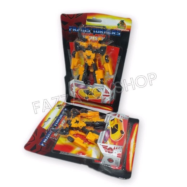 Mainan Robot Transformer Set Kecil