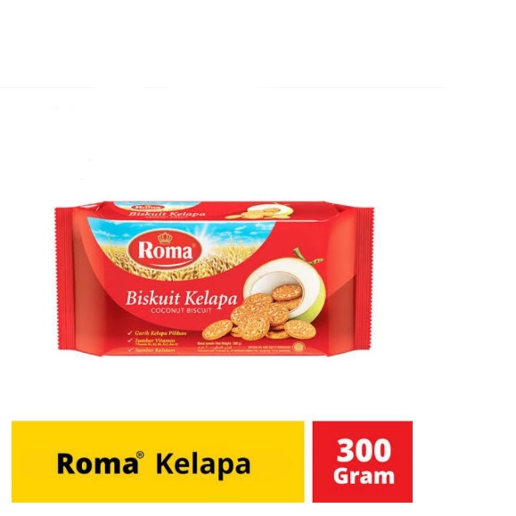 ROMA KELAPA BISKUIT 300 GRAM