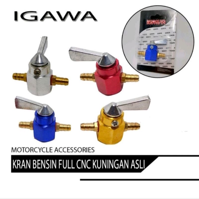 Jual Murah Kran Bensin Keran Bensin Variasi Atau Kran Bensin Variasi Warna Full Cnc