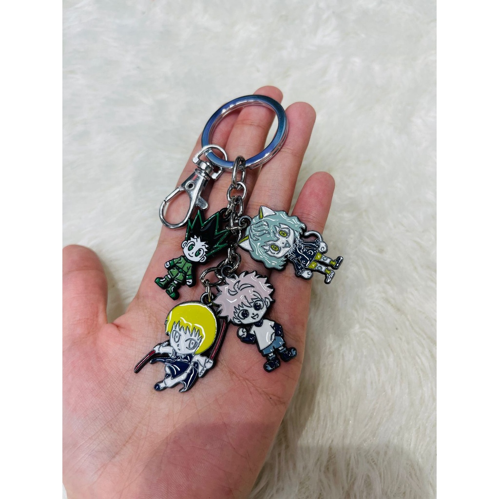 ACC 045 Keychain Ganci Caracter Hunter x Hunter Stainless HXH