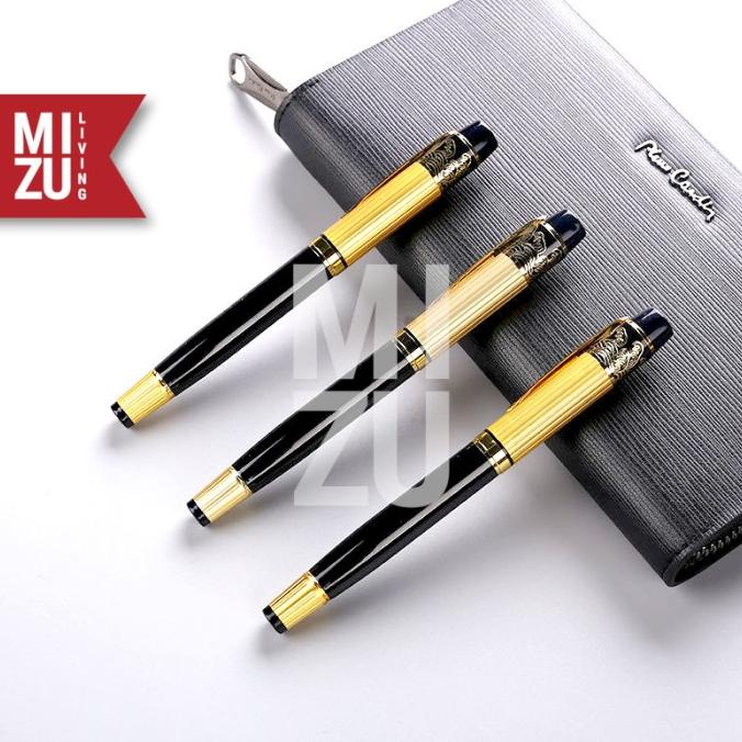 

TERLARIS MIZU KIN-NAMI Fountain Pen Two-Toned Gold Stainless Steel Iridium Nib /ALAT TULIS AESTHETIC/ALAT TULIS SEKOLAH/ALAT TULIS SET/ALAT TULIS LENGKAP/ALAT TULIS ANAK/ALAT TULIS LUCU