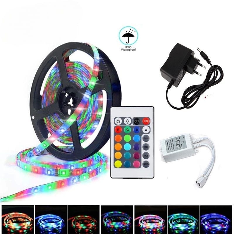 LAMPU TUMBLER + REMOTE CONTROL LAMPU KELAP KELIP WARNA WARNI FBL