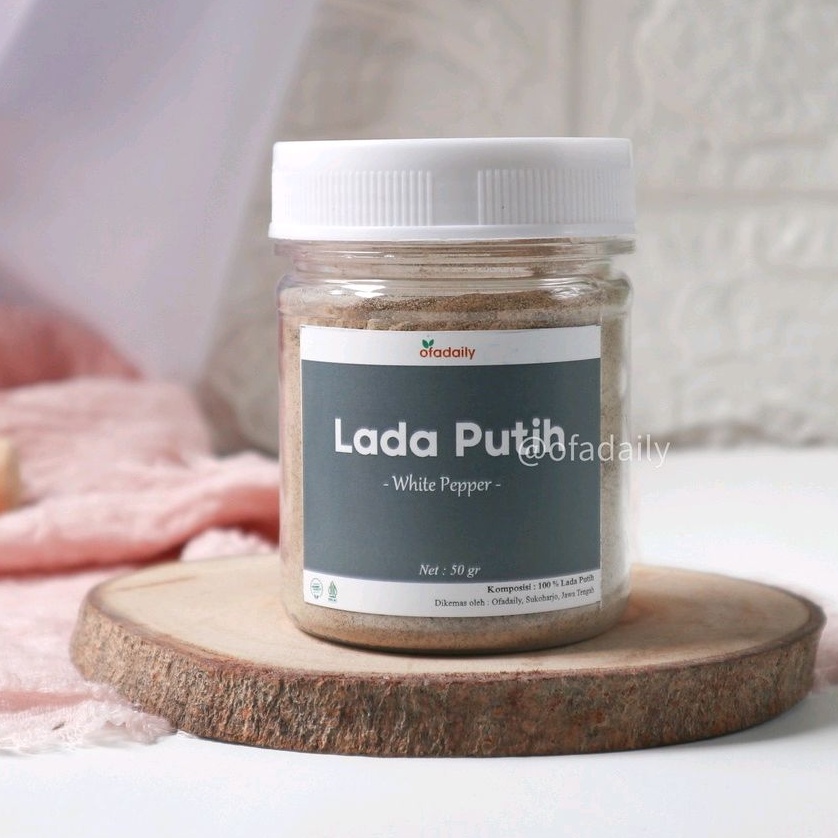 

Lada Putih Bubuk Merica Rempah Jsr Ground White Pepper - Bumbu Dapur 50 gr - Ofadaily