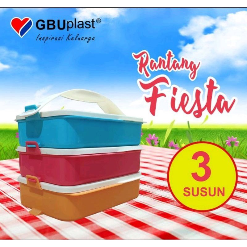 RANTANG FIESTA 3 SUSUN GBU PLAST