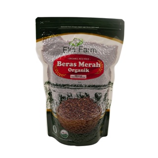 Eka Farm Beras Merah 1kg - Beras Merah Organik - Red Rice