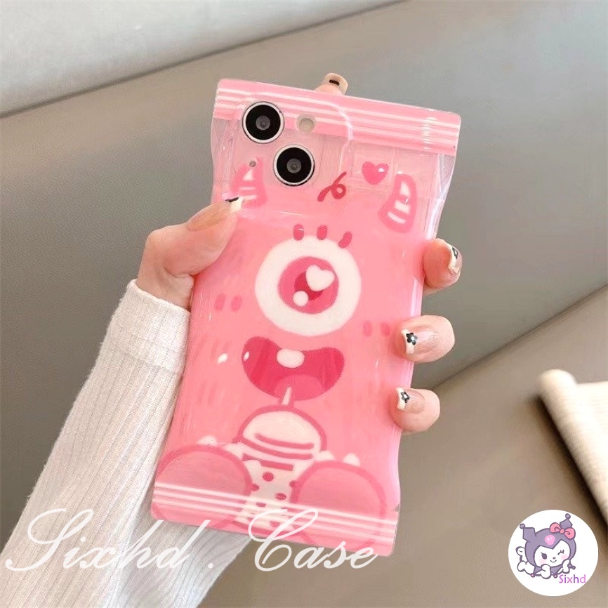 Redmi 12C 10C 10A 10 Redmi Note 12 11 11s 10s 10 9 8Pro Redmi 9T 9C 9A 9 Xiaomi 12 Lite 11Lite 12T 11T 10T Poco M3 X4Pro Snack Bag Case Couple Cute Unicorn Monster  Phone Case Soft Cover