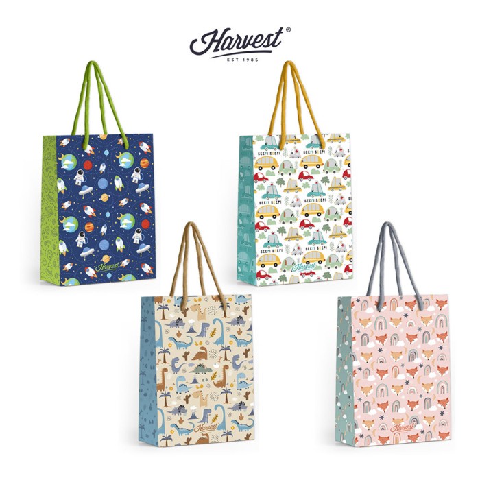 

Paper Bag Harvest (L) Playland - Paket isi 4