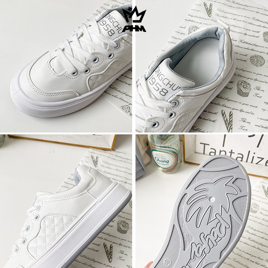 PHM Shoes [COD] Aster Sepatu Sneakers Wanita Casual