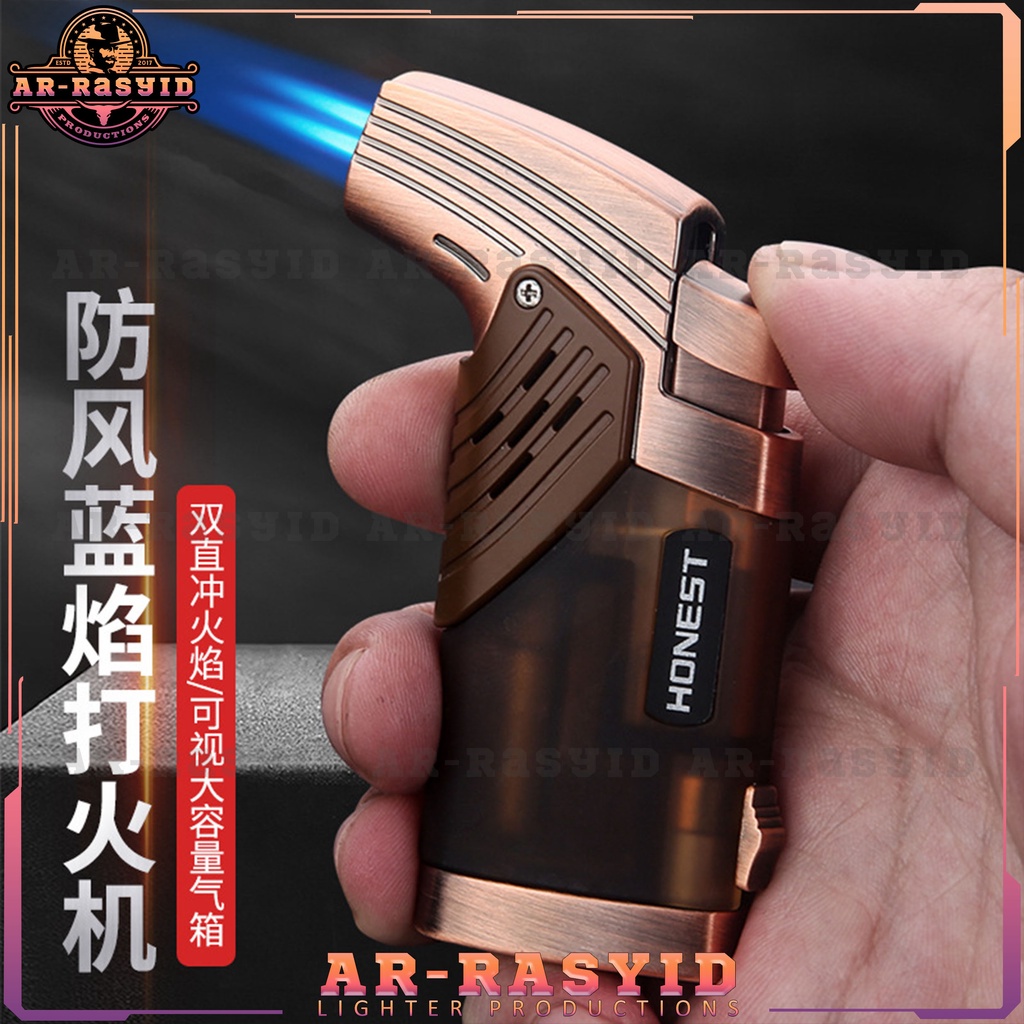 Korek Api Las Gas 2 Api Honest Lighter BCZ 776-1