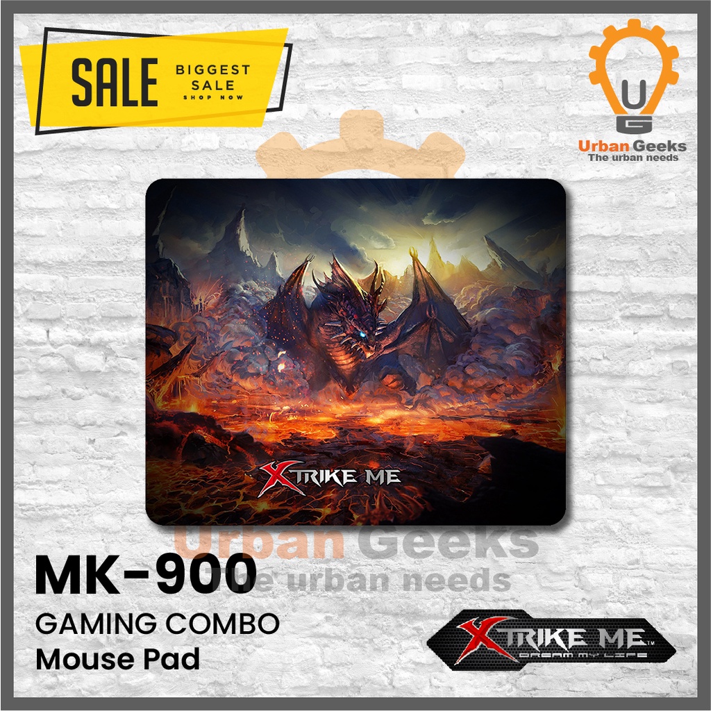 Gaming Keyboard Set Xtrike Me MK900 Paket Murah 3 in 1 Keyboard Mouse Pad