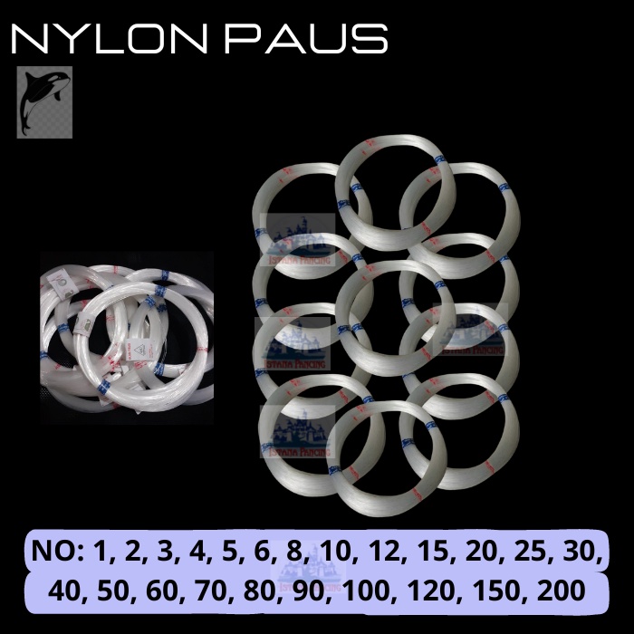 

NYLON PAUS No. 30, 40, 50, 60, 70, 80