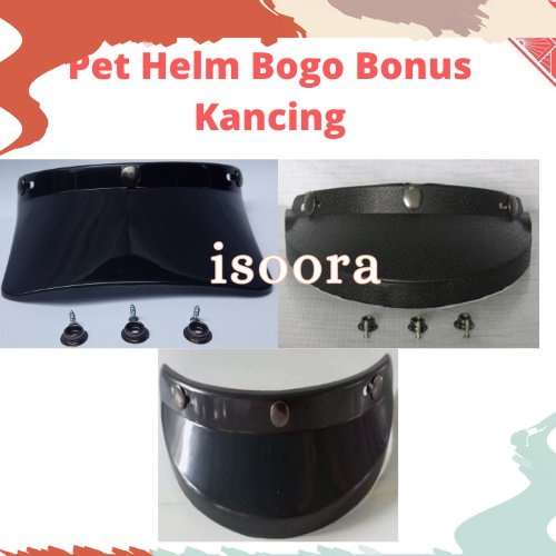 [COD] Pet helm bogo retro cargloss ori pendek panjang glosy doff jeruk