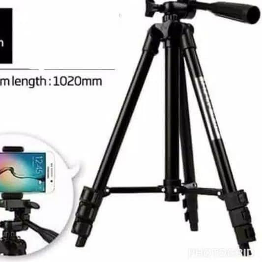 Tripod TF-3120 Black Edition - Tripod Kamera 3120 Free Holder U