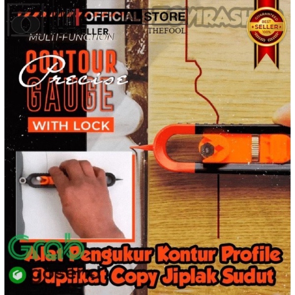 

Unik Pengukur Kontur Profile Duplikat Copy Jiplak Sudut Dgn Kunci Presisi T Murah