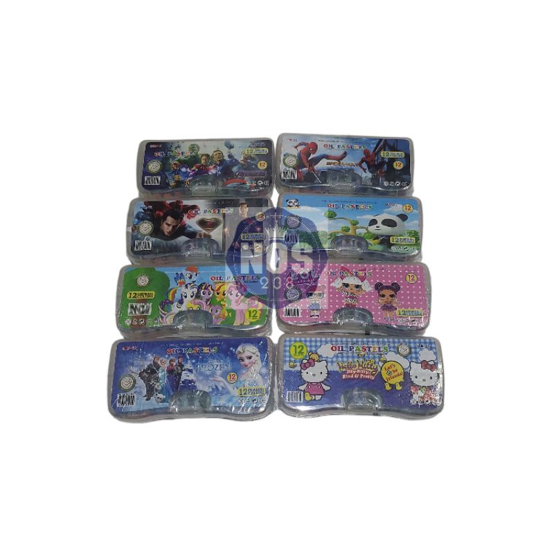 Crayon Plastik Mini 12warna