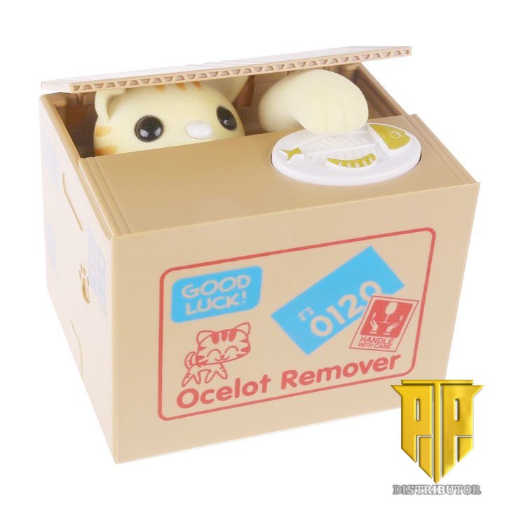 Celengan binatang kucing panda Lucu