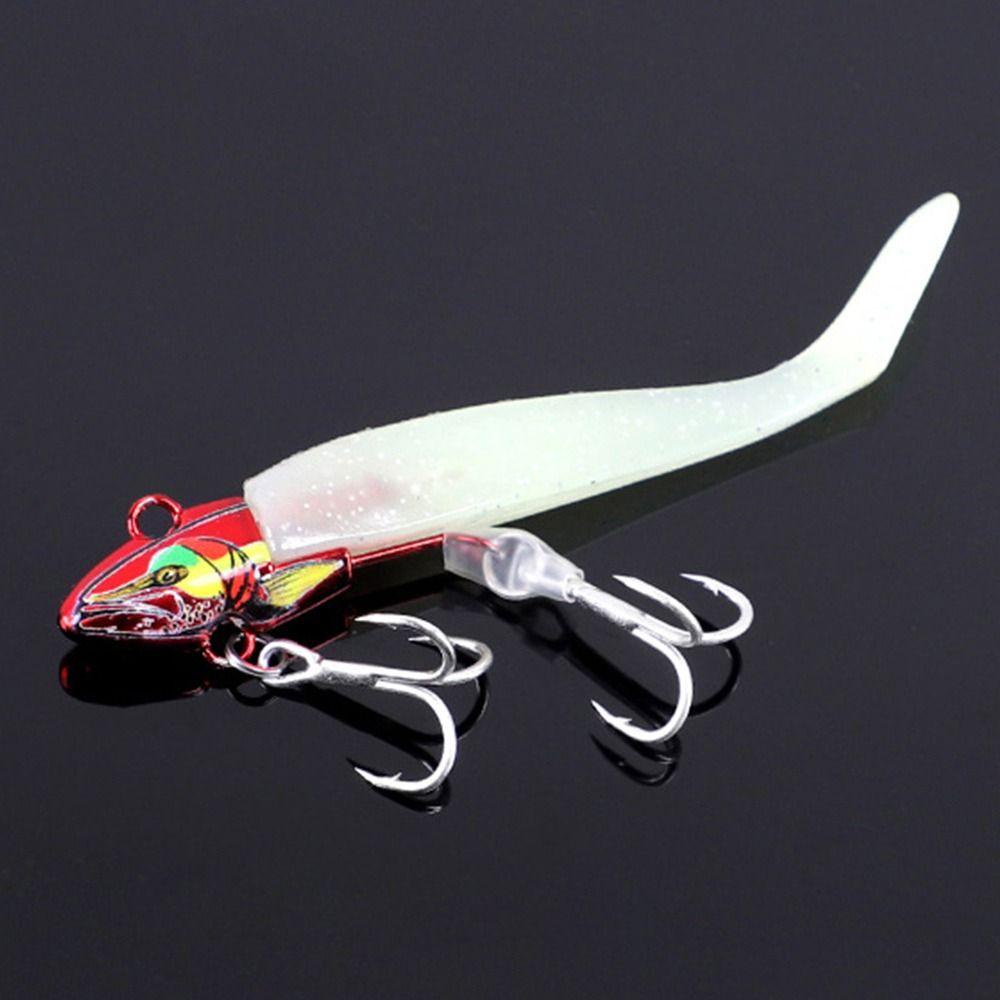 Preva S/L Soft bass Umpan Engkol Silikon fly fishing sea Lead Head hook