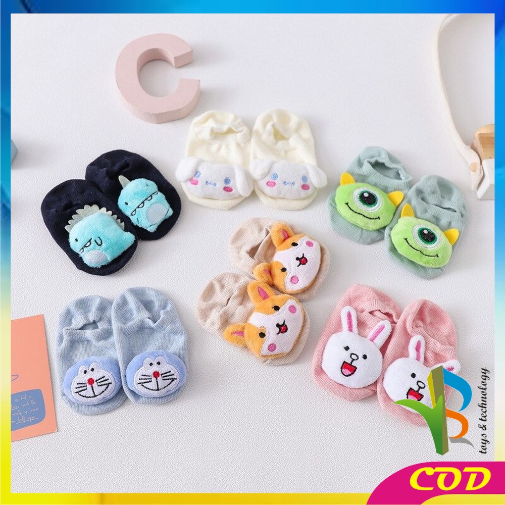 RB-P5 Kaos Kaki Anak Bayi Karakter Boneka Lucu Kaus Kaki Kartun Fashion / Baby Socks Import Murah