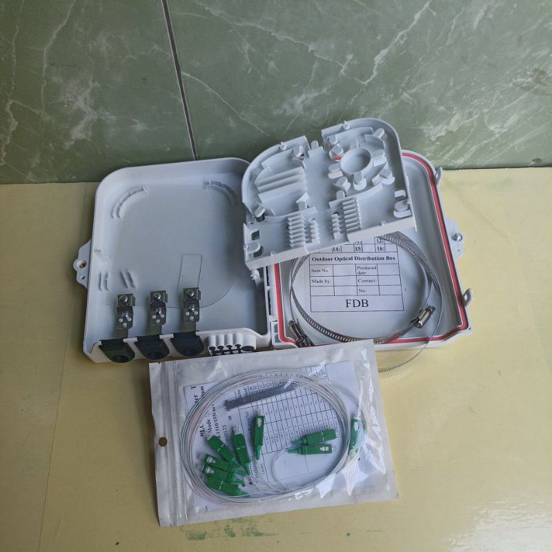 odp 8 core lekap splitter plc 1-8 sc apc