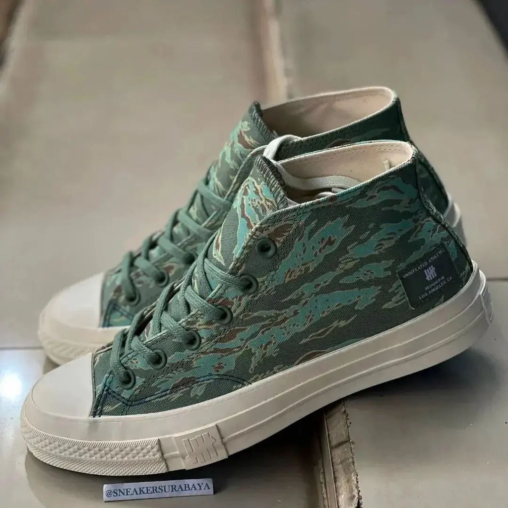 Undefeated inc X Converse Chuck Taylor 1970s Mid Tiger Camo CT 70 CT 70s