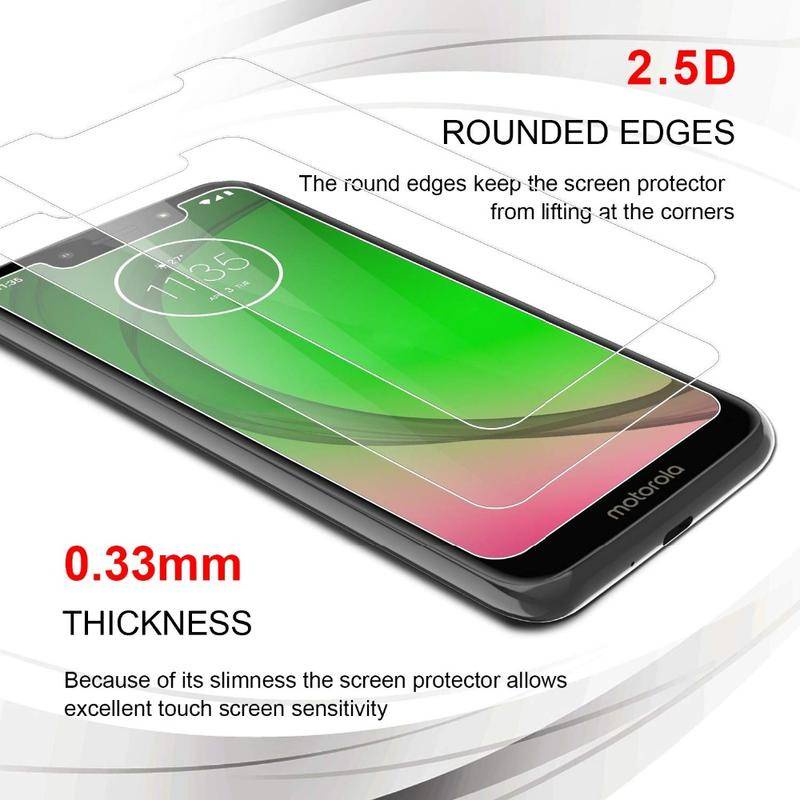 Pelindung Layar Tempered Glass 9H Untuk Motorola Moto G7 Power Play Plus