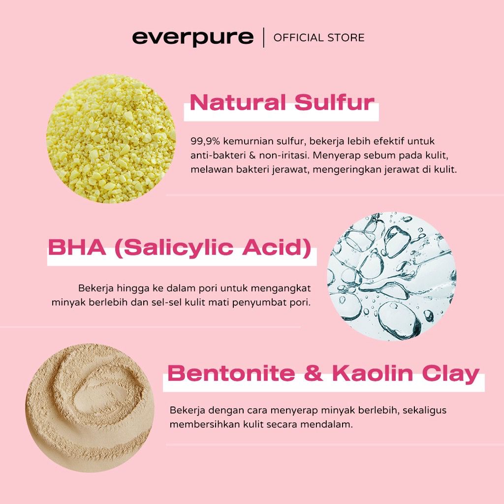 EVERPURE Sul Pure Acne Clay Mask