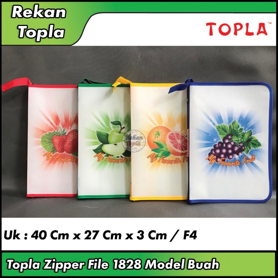 

Zipper File F4 / Map Dokumen / BERMOTIF / Ukuran Folio