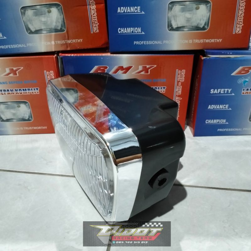 Lampu depan rx king new reflektor rx king RXK rxking new oval buram